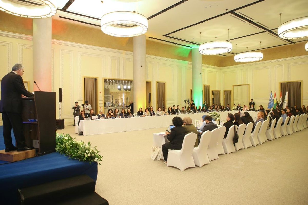 Headed by Minister <a href="/RayberAhmed/">Rêber Ahmed</a>, we attended #KWPS25 Conference on Women, reaffirming KRG’s commitment to women’s empowerment, equality and inclusion in decision-making at every level.

Grateful to all international agencies and organizations for supporting our strategic vision.