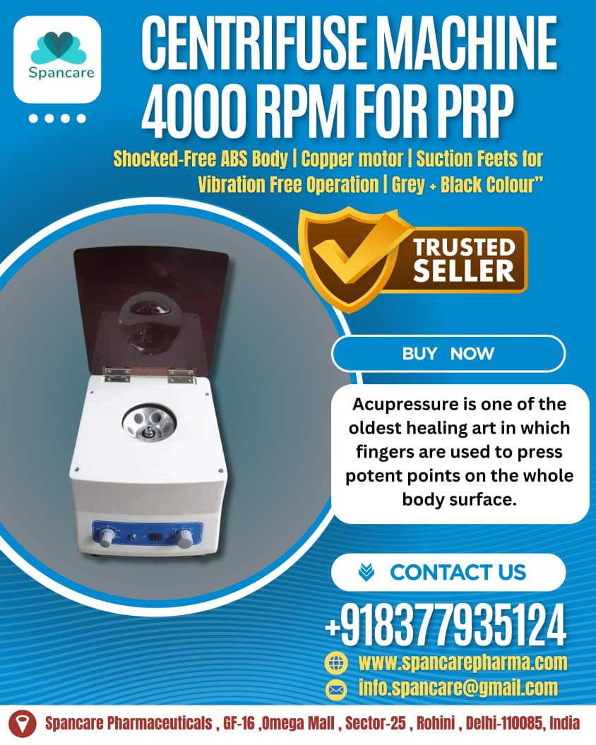siddharthe34630's tweet image. 🚀 Universal SEO-Optimized Description (Base for All Platforms)
#PRPMachine #Centrifuge4000RPM #SpancarePharma #PRPDevice #MedicalEquipm
Boost your PRP results ⚡ with the Centrifuge 4000 RPM by Spancare Pharma!
High-speed | Reliable | Clinic-ready 🧪
📞 WhatsApp: +91-8377935124