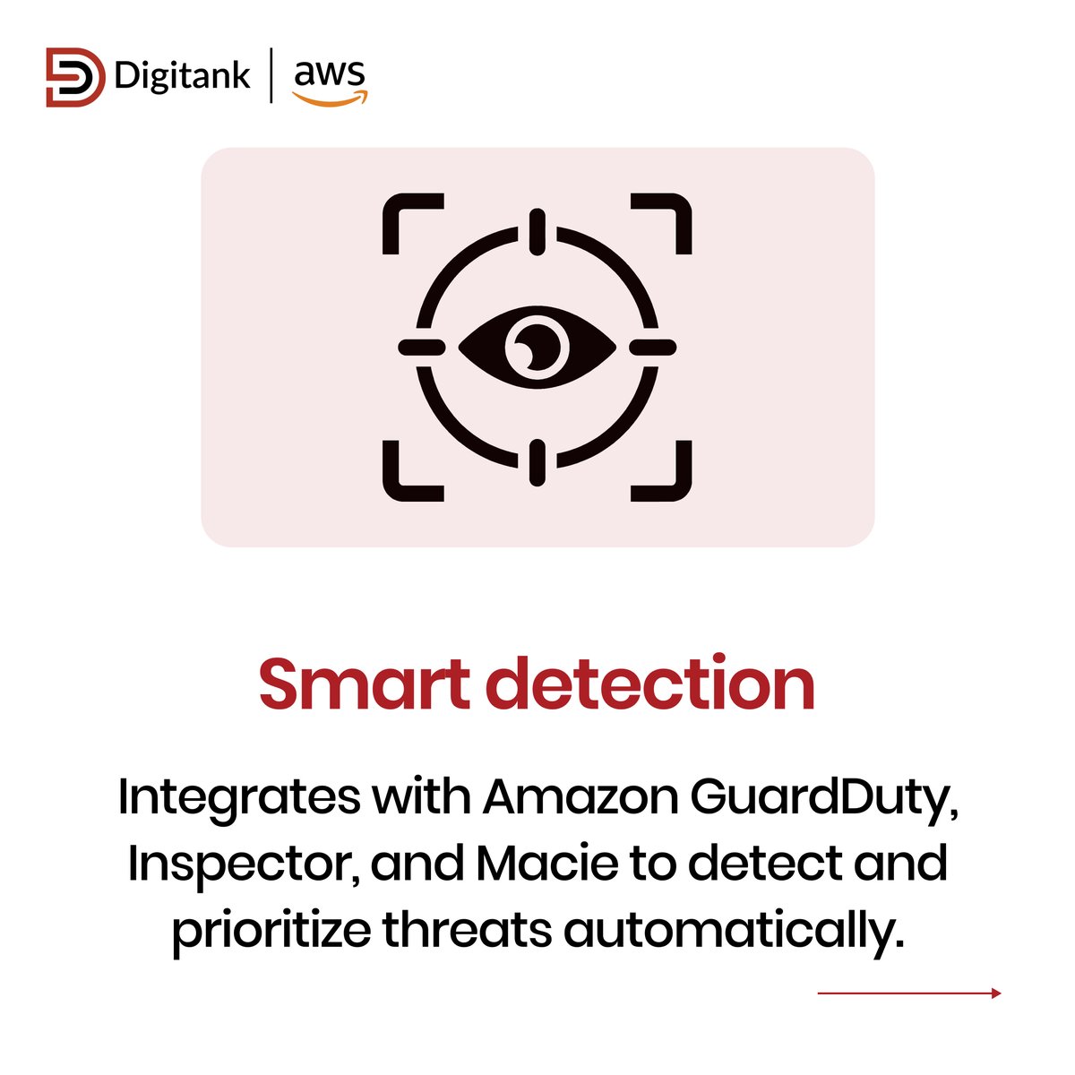 DigitankAfrica's tweet image. Strengthen your cloud defenses with AWS Security Hub, your central view for detecting, prioritizing, and responding to security threats across AWS.

Visibility. Automation. Confidence. ☁️🔒

#AWSSecurityHub #CloudSecurity #CyberSecurity #ThreatDetection #AWS #Digitank