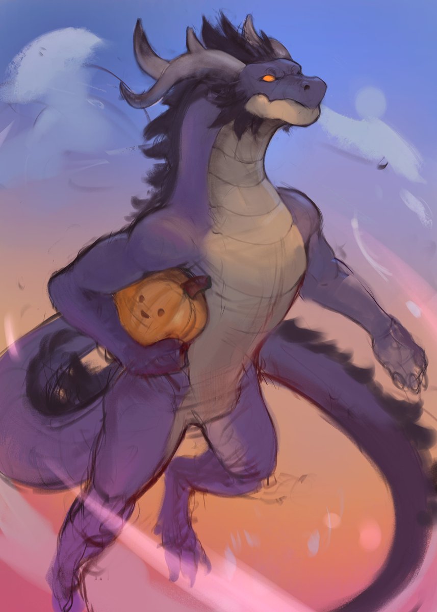 Weretober Day 21 - Eastern Dragon