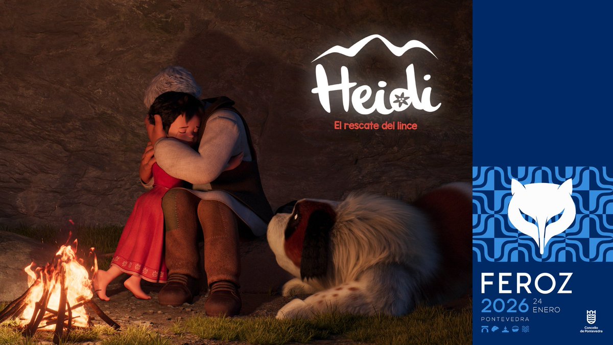 ¡Heidi, el rescate del lince dentro de las películas elegibles para los #PremiosFeroz 2026!🌟

Esta nueva entrega, nos recuerda que sin naturaleza no hay futuro. La película pone en valor la defensa de los animales amenazados y de los bosques que desaparecen por la deforestación.