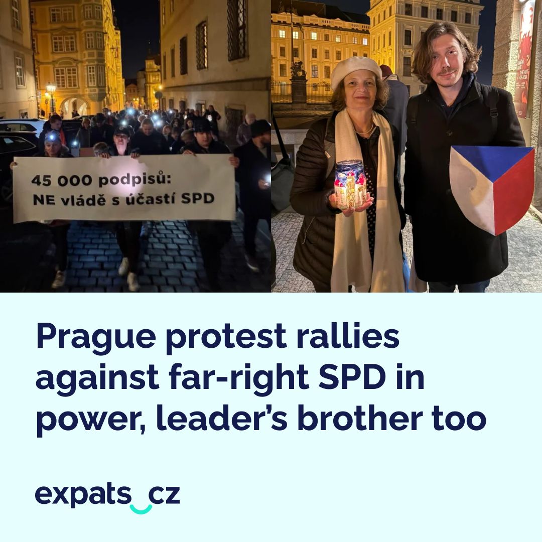 📝 A new petition signed by tens of thousands warns against the SPD's concerning closeness to Moscow and anti-EU path.

🇷🇺 Organizers say the SPD “would ultimately mean a weakening of our state’s defense at a time of Russia's invasion of Europe.” 

Read: expats.cz/r/kiwdj