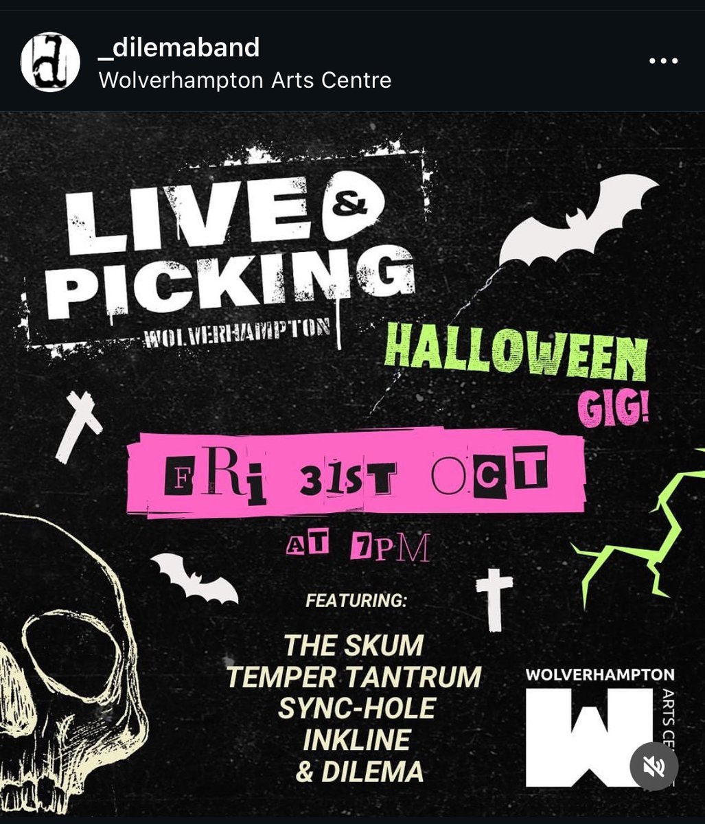 Beanabones's tweet photo. Guitar widow and Bass / vocalist mom taxi to younger Jones; I can’t say smaller as he is taller than us both!  lol 

He is playing Wolverhampton Arts Centre (formally the Newhampton Arts Centre) with his band Dilemma.

Some great young talent playing …. https://t.co/wNfiyuZ5EZ