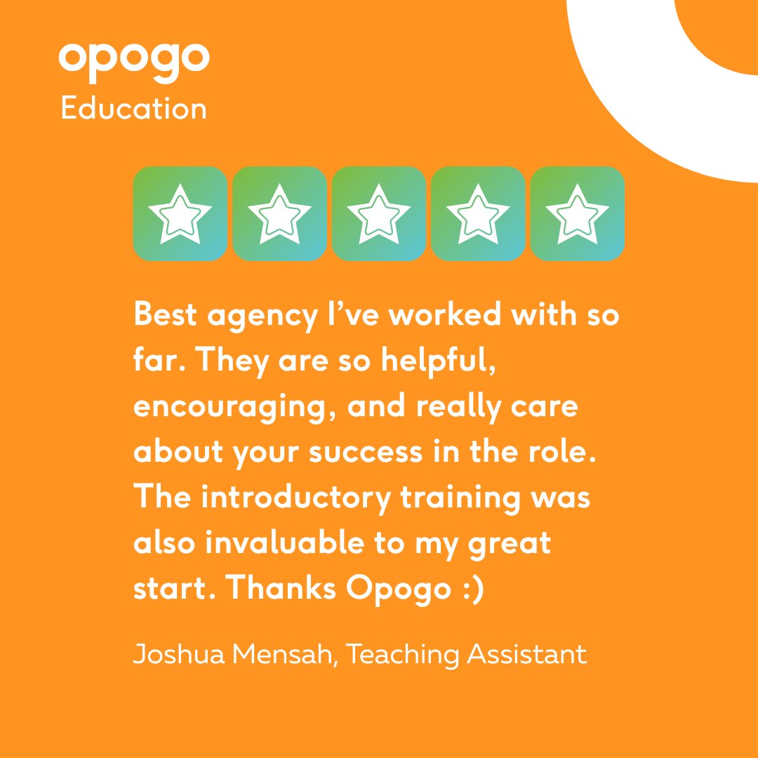 OpogoEducation's tweet photo. Another fantastic review from our community 🌟 https://t.co/gNGntiN3Gv