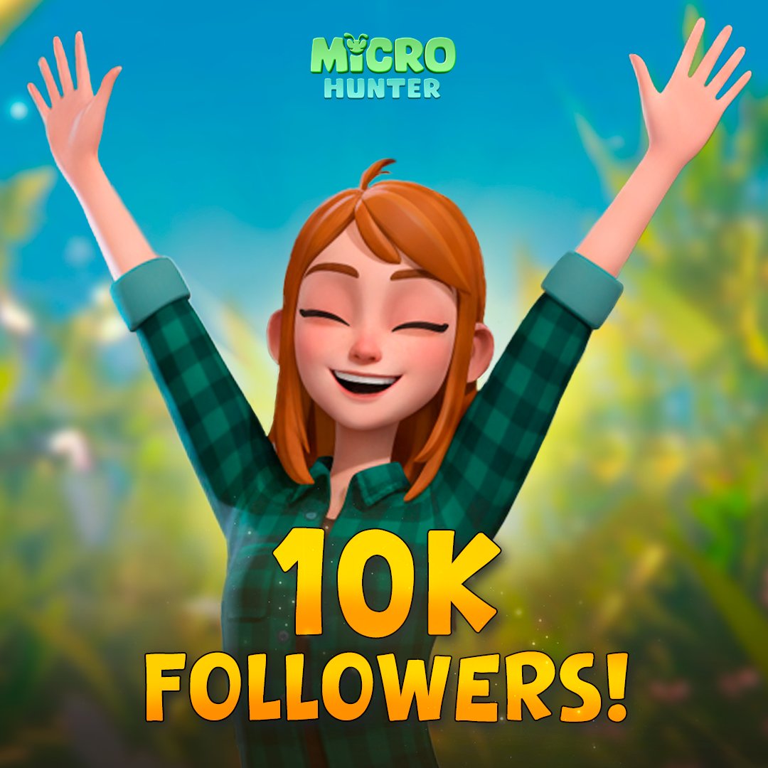 MicroHunterGame's tweet image. 🎉 Micro Hunter has hit 10,000 followers on Facebook! 🥳
To celebrate this, use code: FB10000 in-game to claim your special rewards! 💎🎁 Let’s keep growing together, Adventurers! 🚀💚 
#MicroHunter #GameCommunity #GiftCode