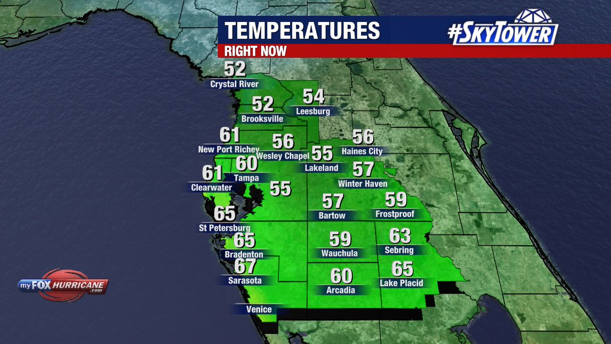 Good Morning! Here is a check of your 7am temperatures. Make it a great day!