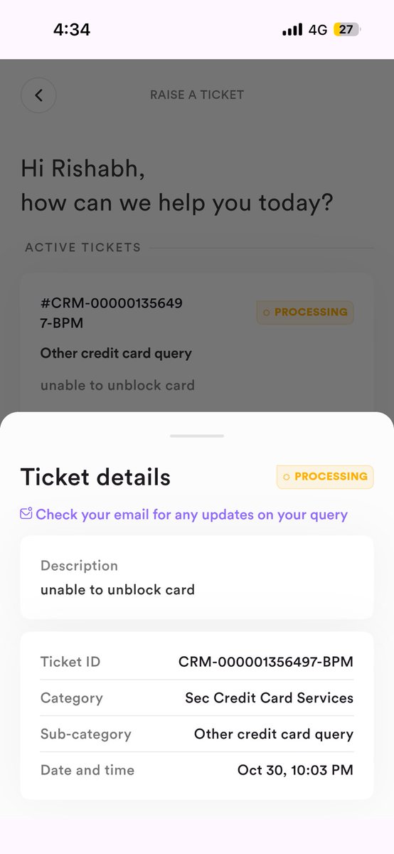 Hey <a href="/StableMoney_/">Stable Money</a>,

Seems like I just generated a ticket in future time. ✨🪄

Ticket was created few minutes back and you can check tweet time vs ticket time to understand the magic ( issue )