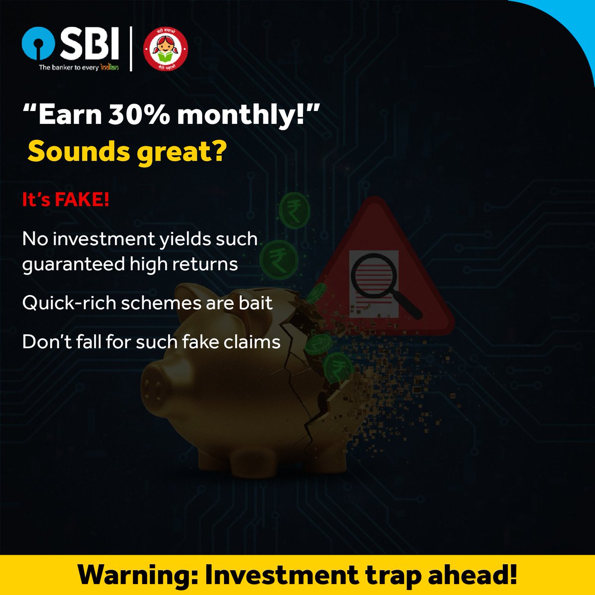 State Bank of India tweet media