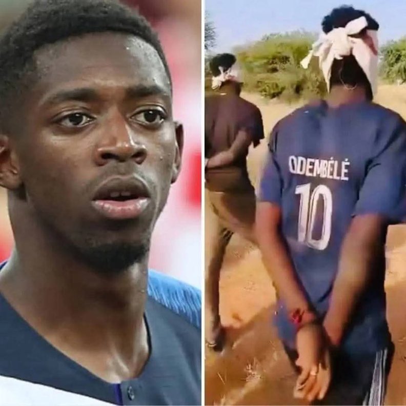 a5medv's tweet image. A message to Ousmane : @dembouz
This young man has been wearing your jersey for over a year. He supports you from Sudan, where there is war and genocide against Sudanese civilians. He shares your religion and your skin color, which is the reason the world is ignoring his…