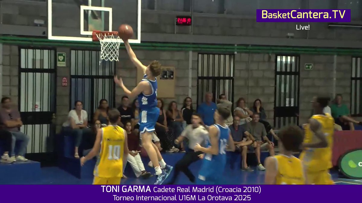 Nuevo VÍDEO: Highlights TONI GARMA Cadete Real Madrid (Croacia 2010) en Torneo Internacional U16M Villa de La Orotava. VER VÍDEO: basketcantera.tv/video/5460/ton… Narración: <a href="/SalanEdu/">Edu Salán</a> y <a href="/tommyRguezC/">Tommy Rodríguez</a> VÍDEO by BasketCantera.TV