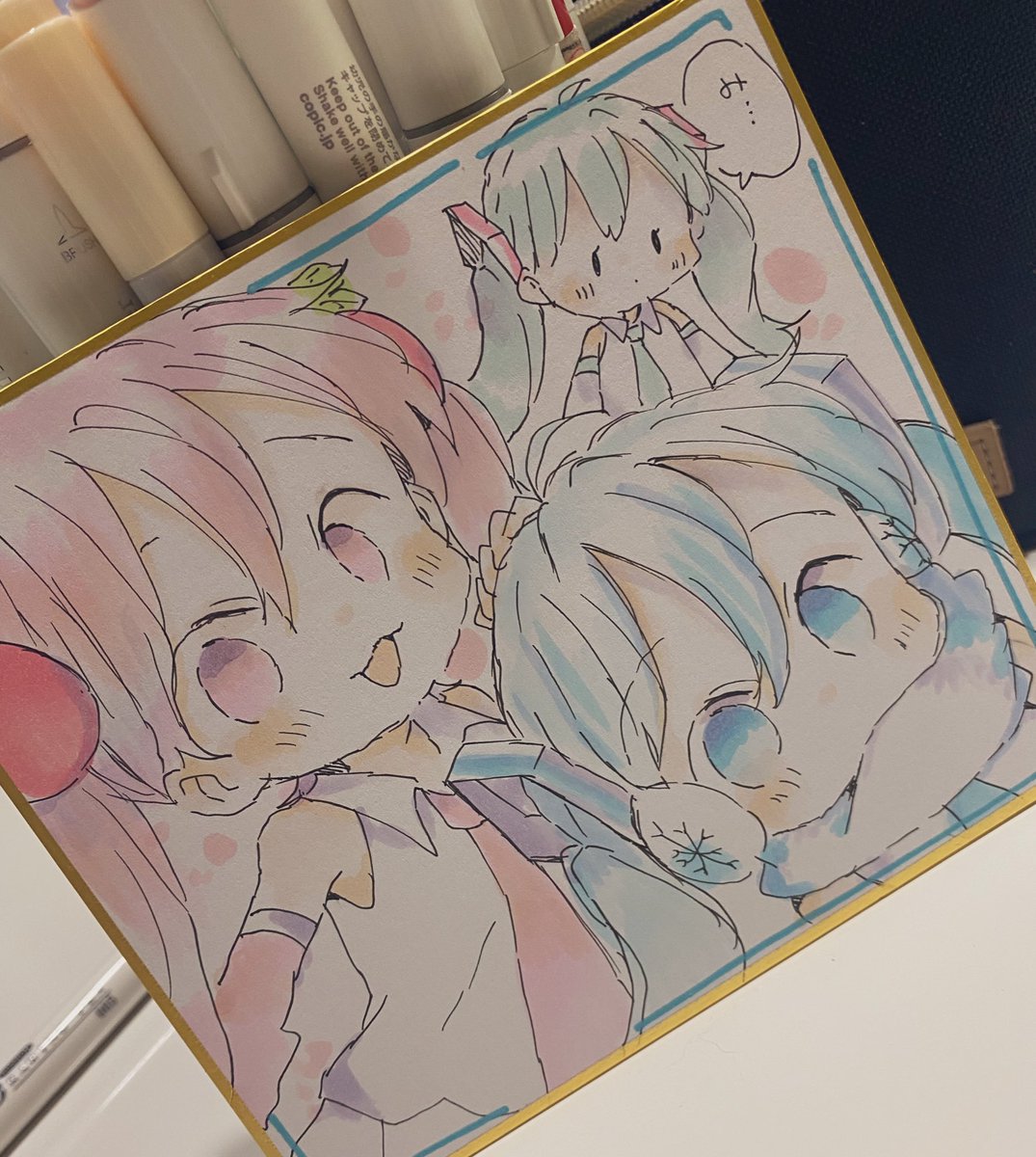 ありゃ。かわいい🎨