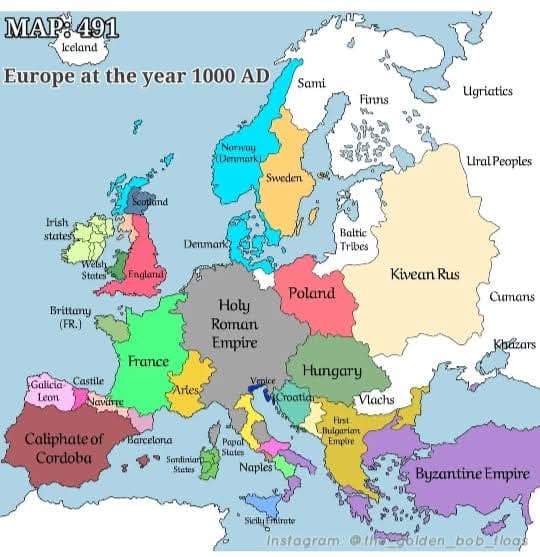 To simplify: a time in which the concept of Italy had not been constructed, yet. And Sardinia was an island with four self-governing reigns - called judicates. We had our own existence. We had not yet been inglobated  in the concept Italy used to colonise us, centuries later.