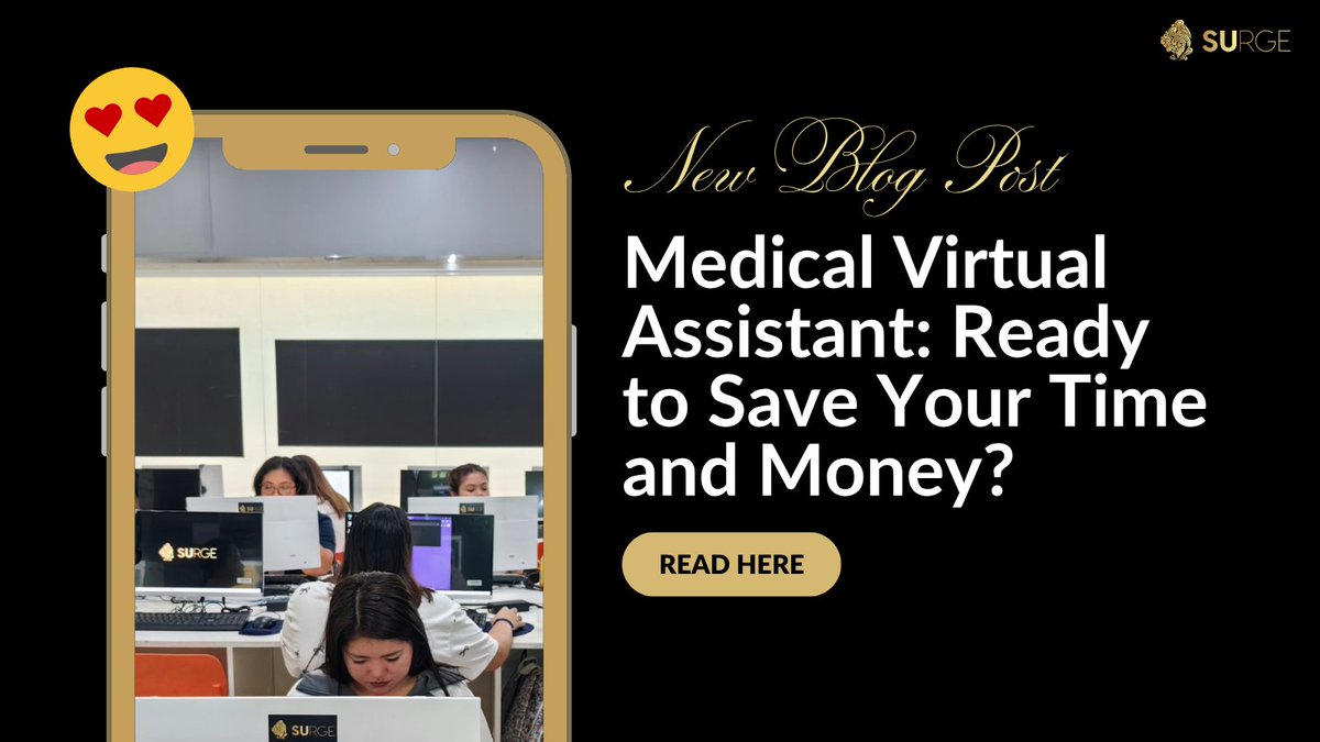 surgemktplace's tweet image. Admin work slowing your clinic down? 🩺

A Medical Virtual Assistant can save time, cut costs, and keep your practice running smoothly.

Read more in our latest blog 👉 surgefreelancingmarketplace.com/2025/10/29/med…

#SurgeMarketplace #MedicalVA #HealthcareVA