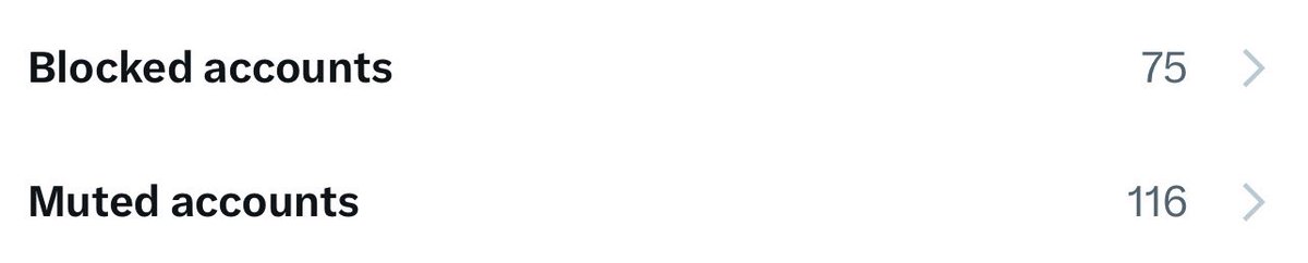 من بعد التشكيل فرزت القلايص بزريبتين ، ززريبة البلوك وزريبة الmute 😎 نكمل الموسم بدون ازعاج