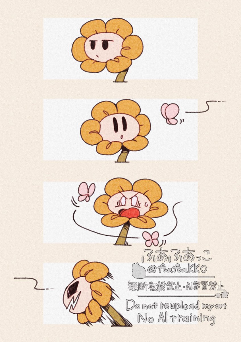 fuafuakko's tweet photo. フラウィと蝶🦋 https://t.co/rBBCNTyEUT
