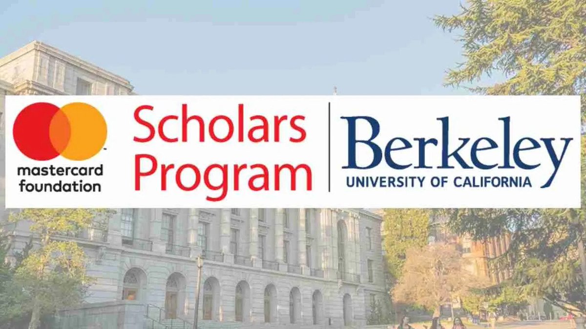 opportunitiesfy's tweet image. Fully funded master’s scholarships for Africans at UC Berkeley via the Mastercard Foundation — apply here: wp.me/p23f03-6NM

#UCberkeley #MastercardFoundation #FullyFundedScholarship #StudyInUSA #AfricanScholars #OFY