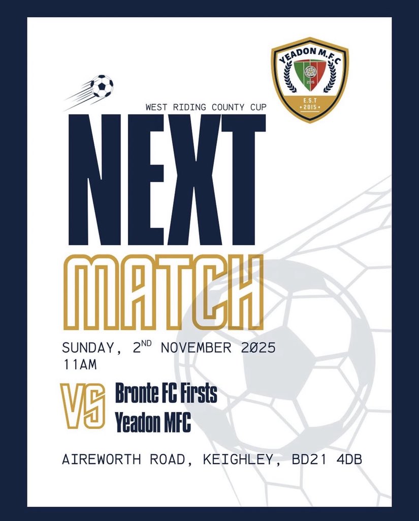 Yeadon MFC tweet media