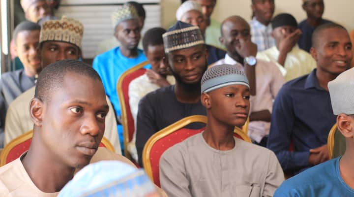 Senior officers, Malam Isah Garba and Malam Haruna Adamu Hadejia make remarks at this month's Inspiring Leadership Reflection Interactive Series (ILERIS) where we host the legendary film maker, Ibrahim Mandawari is the guest speaker <a href="/YZYau/">Yunusa Ya'u</a> <a href="/CitadRadio/">CITAD Online Radio</a> <a href="/kamalkano/">kamal garba</a> <a href="/SalakoYesmin/">Yesmin Salako</a>