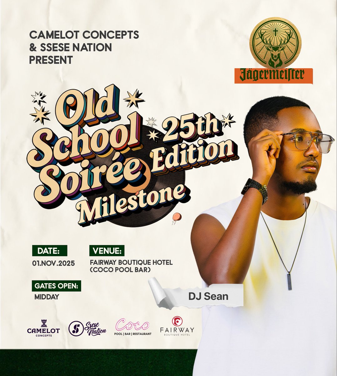 Rounding out the lineup are our Future!

Keep a keen eye on these rising stars from Ssese Nation. They're the new generation who have already showcased a deep and expert grasp of the best music from the years past.

#SoireeDay