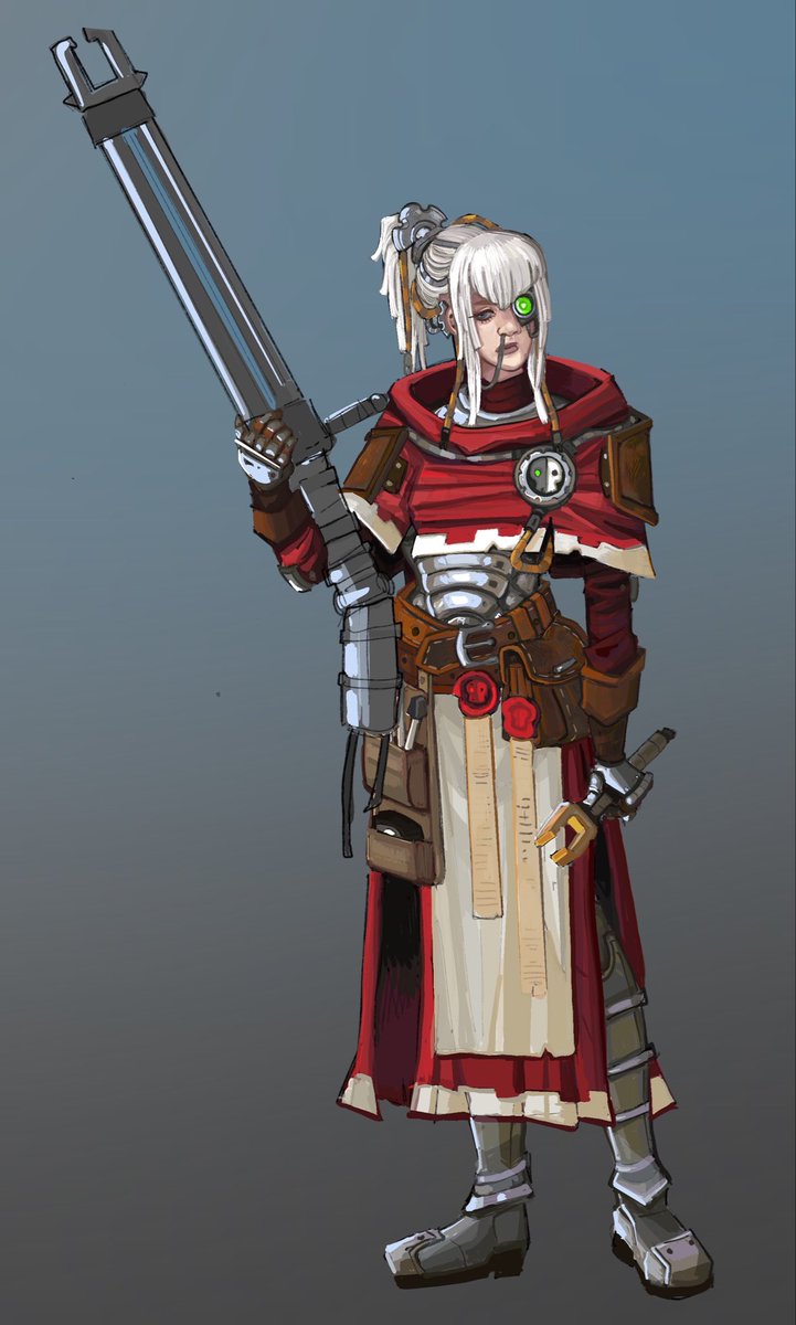 Divin_Thanatos's tweet image. Sooo looong to finish @w@ … #workinprogress #warhammer40k #admech