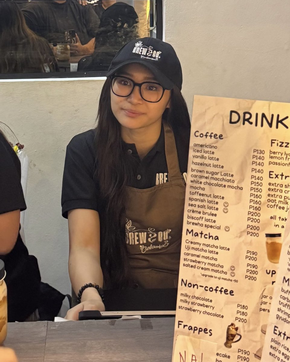 tintin has come so far from selling siomai, siopao, at iba pa, to now, years later, grown-up jhoanna just ticked off one of her manifestations and opened her own cafe, brew &amp; co.

what she said to her customer during mika’s tiktok live earlier, “hard work and faith is her 2025.”