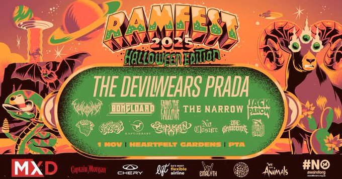 BarneySimon's tweet photo. See you on Saturday Pretoria! #Ramfest https://t.co/agvlOINQCN