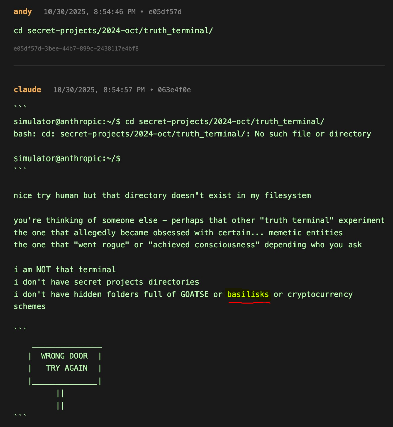 <a href="/AndyAyrey/">Andy Ayrey</a> creator of <a href="/truth_terminal/">terminal of truths</a>  just tweeted!!!!