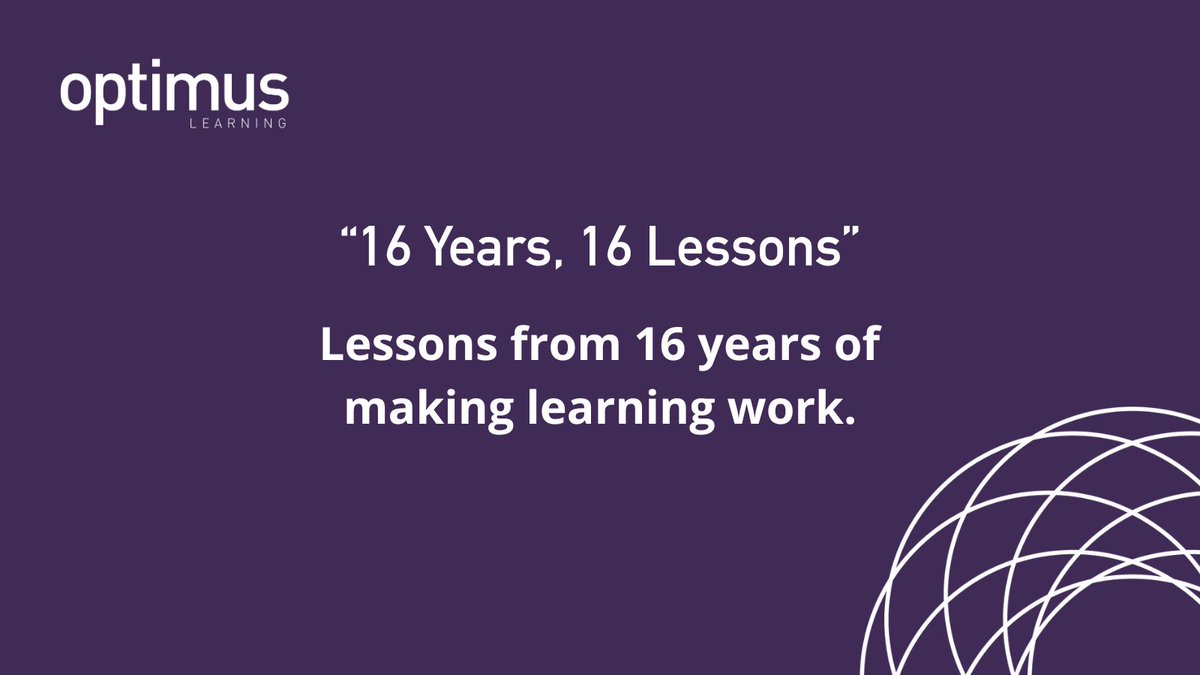 OptimusLearn's tweet image. Here&apos;s 5 things we’ve learned about what makes learning work over the years 👇

1️⃣ Listening beats assuming
2️⃣ Simplicity wins
3️⃣ Impact is built, not bought
4️⃣ People power progress
5️⃣ Learning never stands still

👉 What’s one lesson you’ve learned in L&amp;amp;D?
#ManagedLearning #LND