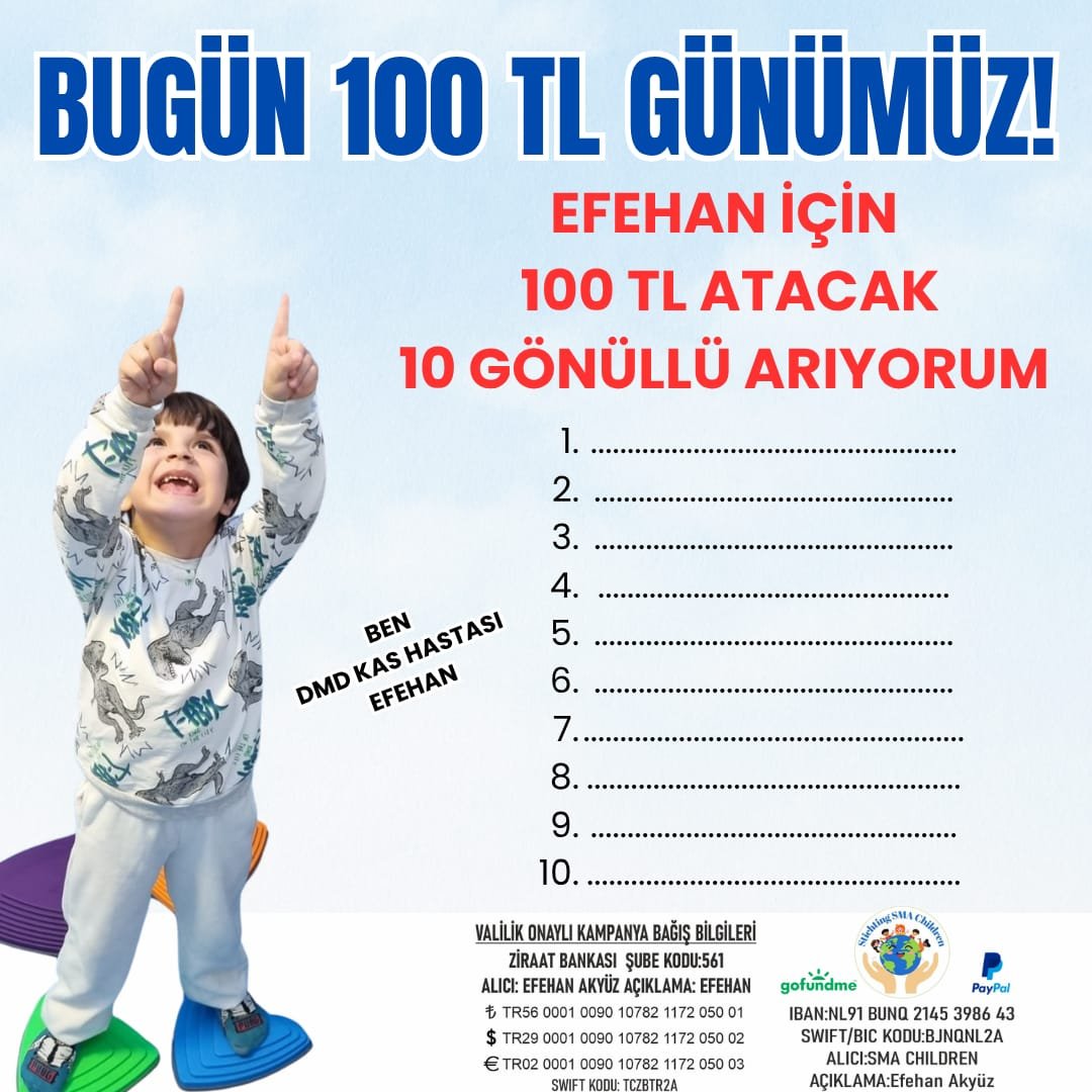 Bugun 100tl bagışlayacak en az 10 gönüllü arıyoruz. 

Bagış yaparsanız bize dm den ulaşın lütfen. 

#perşembe #cumhuriyet #mertyazicioglu