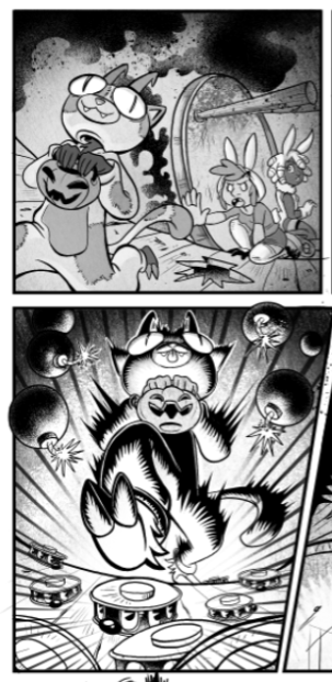 Finished my <a href="/Oculama/">Oculama</a> collab pages. Two days left, but soon inktober SOON