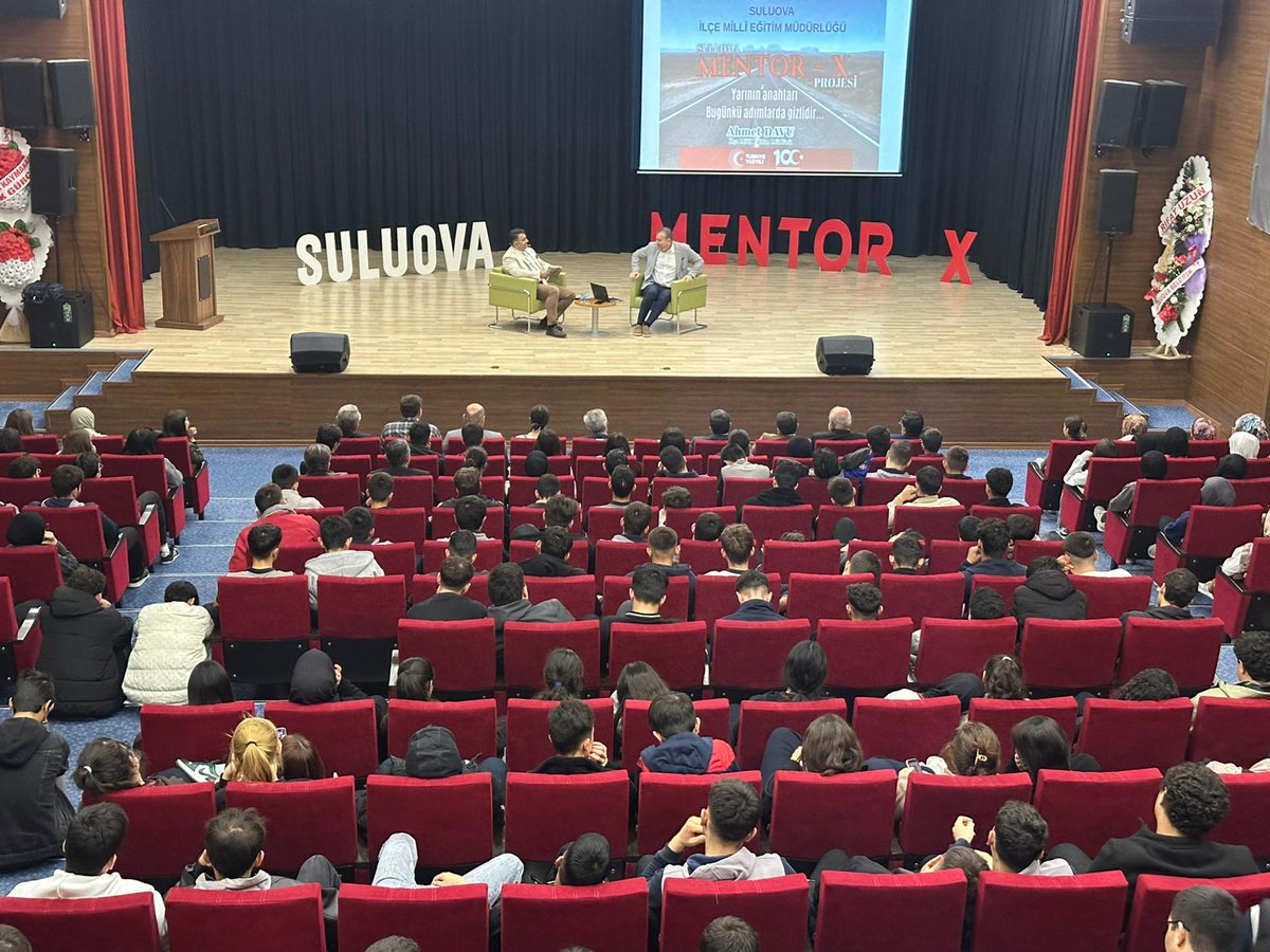 AHMETDAVU1's tweet image. “Onlar başardı. Haydi Suluovalı Gençler, Şimdi Sıra Sizde!”
Suluova Mentor-X Projemizin ilk konuğu kamu denetçisi ( ombudsman) Sayın Abdullah Cengiz MAKAS Gençlerle Buluştu. 
👉facebook.com/share/p/17o9FX…
@tcmeb @Yusuf__Tekin @farukyelkenci @cftcblnt @mehmetalikatip1 @acmakas