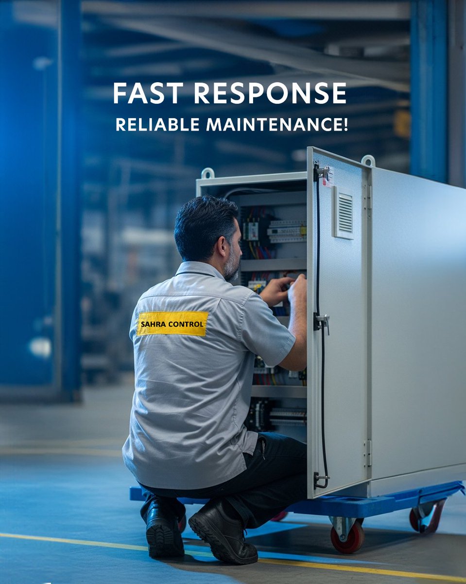 SahraControl's tweet image. At Sahra Control, reliability is engineered — not promised.
Fast response, expert maintenance, and seamless operation for MCC, VFD, and industrial motor systems.
Less downtime. More performance.

📞 920 009 204 | sahracontrol.com
#SahraControl  #Industry #SaudiArabia
