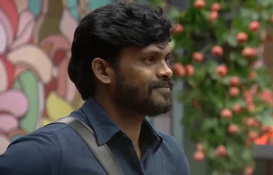 cascade94's tweet image. Cutie pie😍♥️
#GanaVinoth
#BiggBossTamil9
