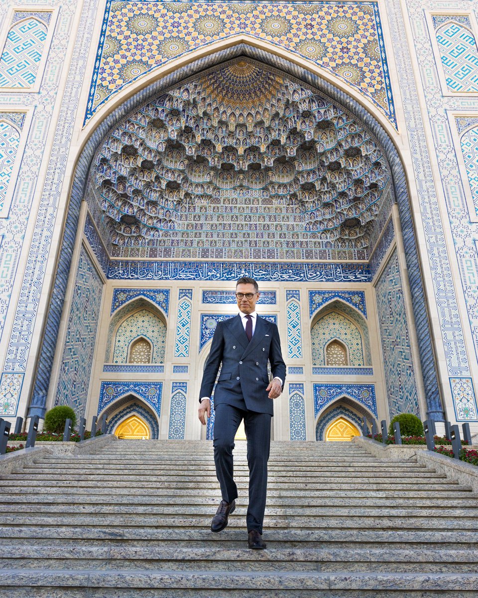 Assalom O'zbekiston.

Kiitos lämpimästä vastaanotosta Uzbekistaniin. 

Thank you for the warm welcome.