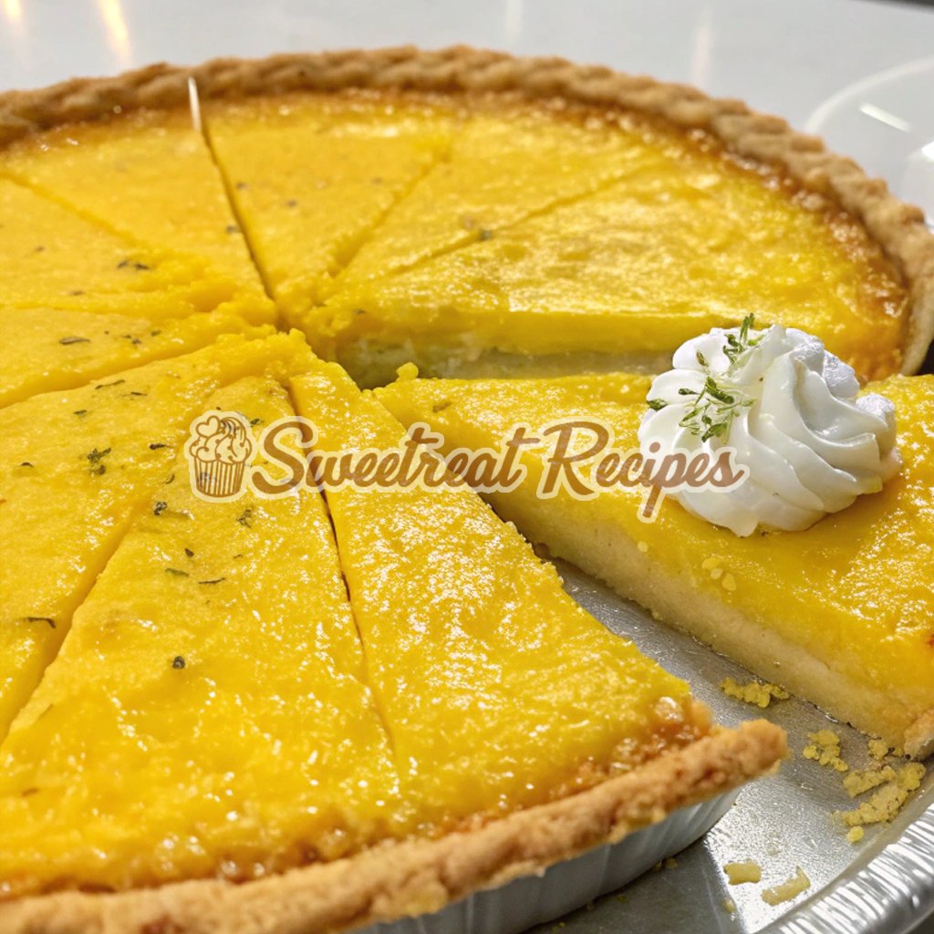 SweetreatRecipe's tweet image. Lemon Chess Pie

☑️Ingredients:

For the Pie:

1 (9-inch) unbaked pie crust (store-bought or homemade)

For the Filling:

1 1/2 cups granulated sugar

1/4 cup all-purpose flour

1/2 tsp salt

1/2 cup (1 stick) unsalted butter, melted

4 large eggs, lightly beaten
#Lemon #ChessPie