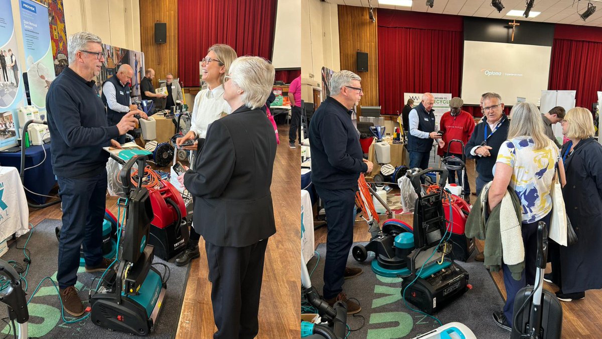 TruvoxInt's tweet image. Today we’re in Essex for Vanitorials Ltd’s Partner Day! 

It’s set to be a busy and exciting day packed with live machine demonstrations, the latest cleaning innovations, and of course — delicious food!

🕤 9:30am – 3:00pm
📍 Campion School, Hornchurch, RM11 3BX