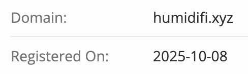 could it be a domain for <a href="/humidifi_/">HumidiFi</a> 

there's nothing there yet though