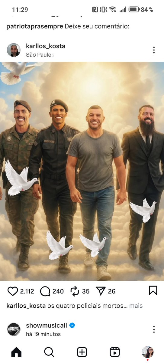 ForaDaMatrix7's tweet image. Heróis da Mega operação do Rio 👏 Descanse em Paz 🪽