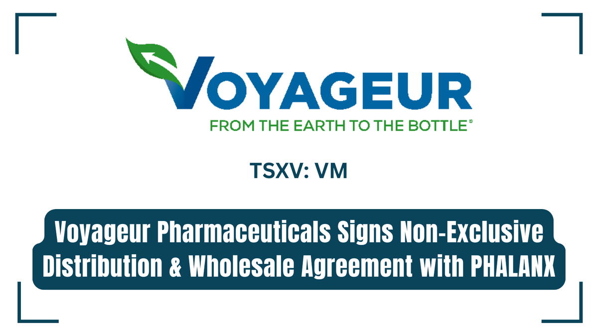 Investornewscom's tweet image. Voyageur Pharmaceuticals Signs Non-Exclusive Distribution &amp;amp; Wholesale Agreement with PHALANX bit.ly/433oizz 

#Barium #CriticalMinerals #MedicalImaging #Radiology @VoyageurPharma $VM.V