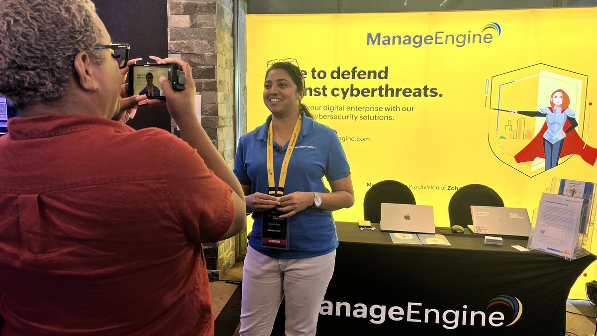 manageengine's tweet image. Day 1 of the Fiji Tech Summit 2025 was Fiji-abulous!
We are ready to meet you tomorrow with our technical solution consultant Fauzan Ali session on optimizing your IT infrastructure and services. 
Stay tuned, and see you all tomorrow!!
#FijiTechSummit2025 #PacificTechnology