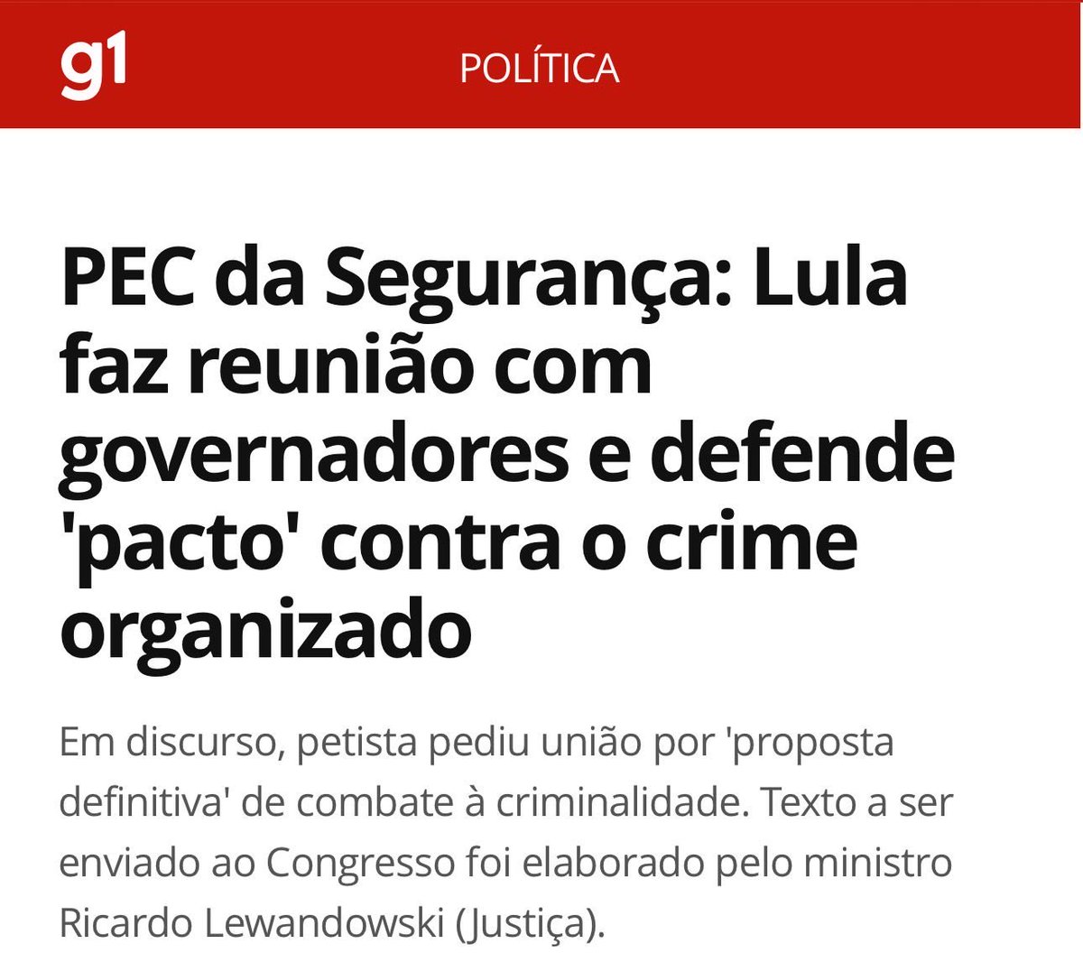 Por que os governadores que hoje atacam Lula se recusaram a trabalhar em conjunto pela segurança pública com o governo federal?

Há quase um ano, em 31 de outubro de 2024, os mesmos governadores que fazem palanque com a operação mal sucedida no Rio, estiveram reunidos com Lula no
