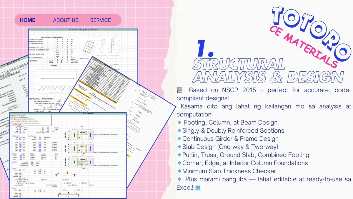 TotoroComms's tweet image. 🚧 Hanap mo ba ay reliable, budget-friendly, at smart na solusyon para sa structural analysis, design, at construction estimates? No need to look anywhere else — 📷 nandito na sa TOTORO CE MATERIALS!    

#StructuralPlan #acadcommission #acadhelper #LfCommissioner #acadserver
