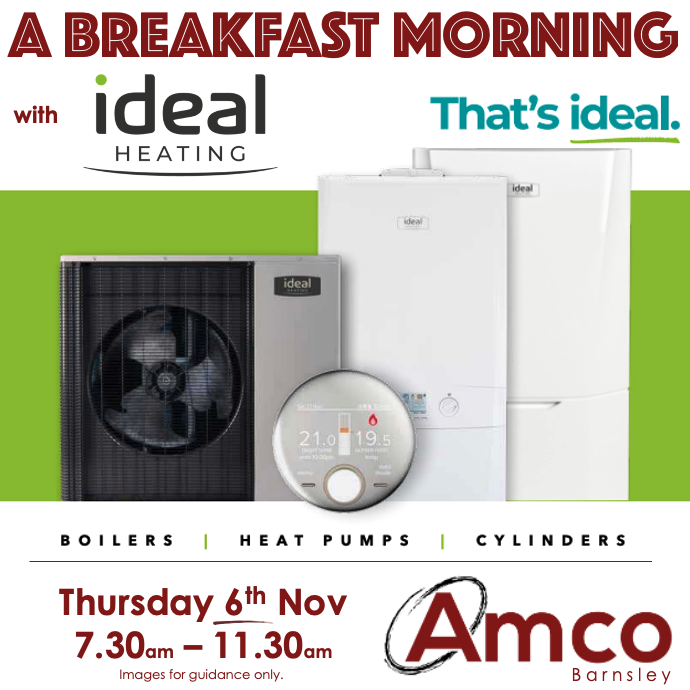 Next Thursday (6th Nov), we have a Breakfast Morning with <a href="/idealheating/">Ideal Heating</a>. It would be lovely to see you if you can join us. 😀