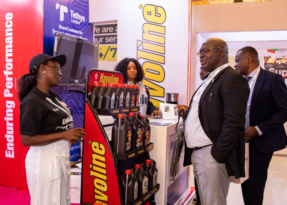 tethysltdng's tweet photo. It’s Day 3 at OTL Africa 2025!
From deep industry talks to hands-on demos, our booth has been the go-to spot for innovation, quality, and connection.
PS: We’ve got prizes waiting for you! 

Stop by our booth, explore, engage, and win!

#otlafrica #otlafrica2025 #texacolubricant https://t.co/0eY28lGJix