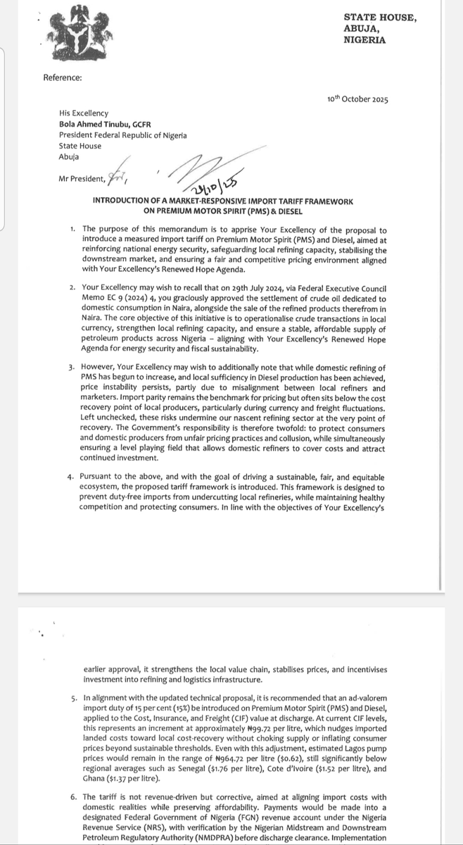 Lawatem's tweet photo. See this, for instance. What can trigger an unfair and uncompetitive pricing more than imposing restrictions on import of a commodity that is mostly produced by one entity locally? 

But the author says it's a "market-reponsive" means to ensure fair and competitive pricing. https://t.co/auRqbykQlx