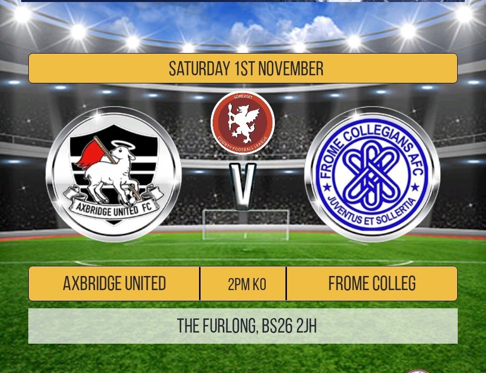 NEXT FIXTURE...

We travel to the current division leaders <a href="/AxbridgeUnited/">Axbridge United</a>.

We're in good form ourselves but know this will be a difficult test.