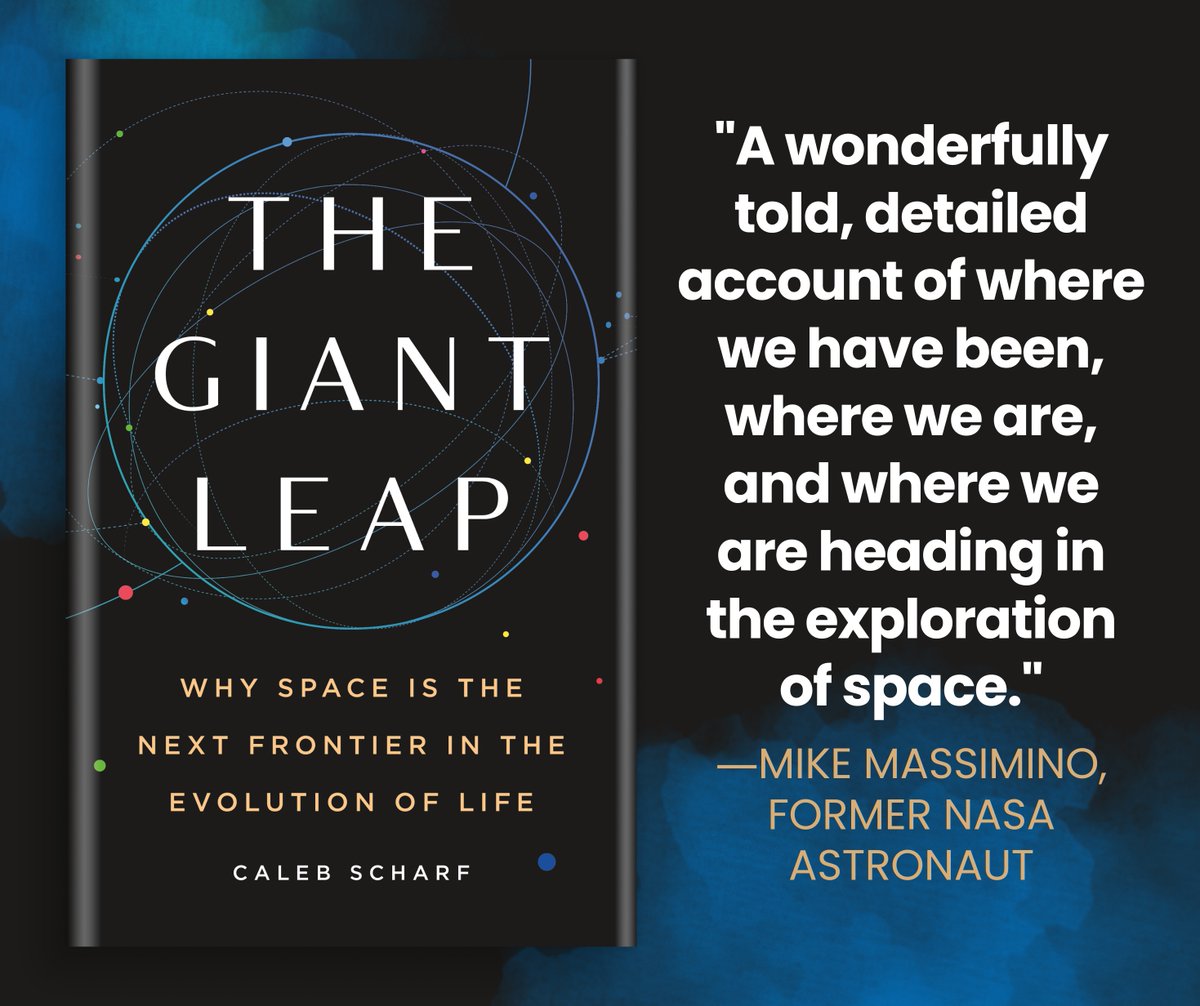 BasicBooks's tweet image. .@caleb_scharf's THE GIANT LEAP is "a wonderfully told, detailed account of where we have been, where we are, and where we are heading in the exploration of space."—@Astro_Mike
Available now. Learn more: bit.ly/4ohZ2he
#science #spacescience #spaceexploration