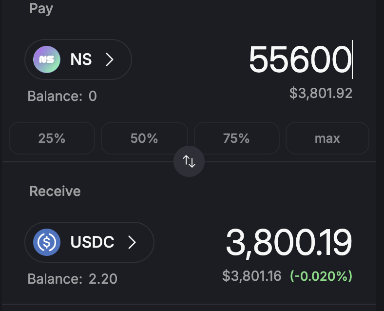 -$50k NS 
-$30k WAL

thank you for staking 

btw ns airdrop 2