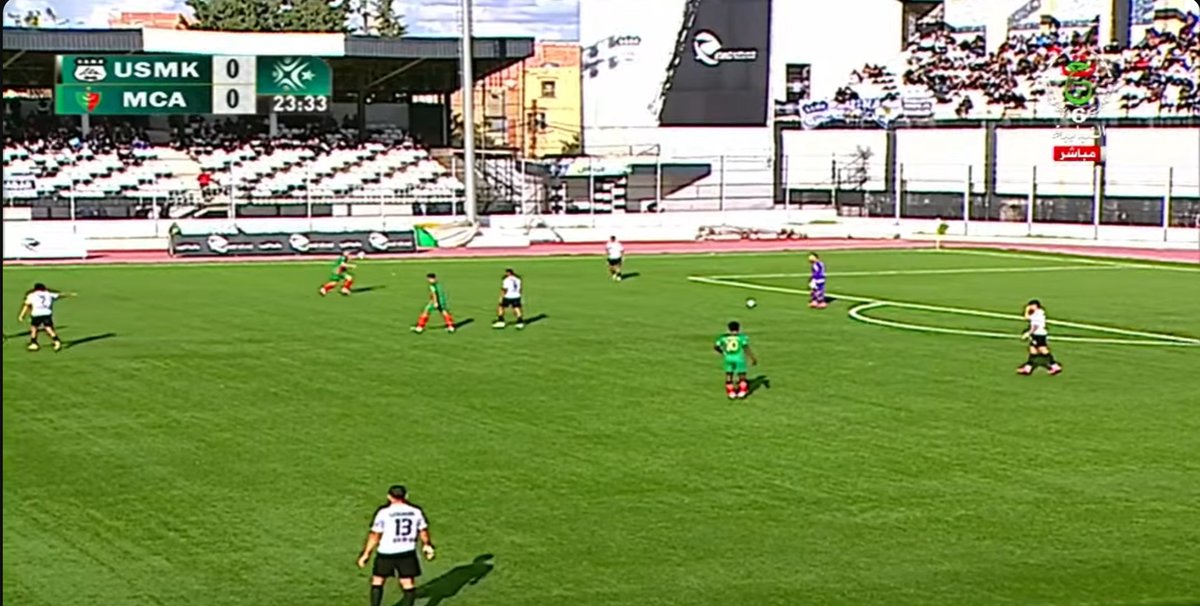 Le kahl Sami Nour Eddine 🥸

Le championnat 🇩🇿est une compétition de coupe, pas un championnat ordinaire

Bientôt 2026, on joue encore sur des pelouses synthétiques, et le match du Mouloudia est le seul diffusé à la télévision en qualité SD ! 

راك كبير و مزالك تشيت كيما شي عيباد