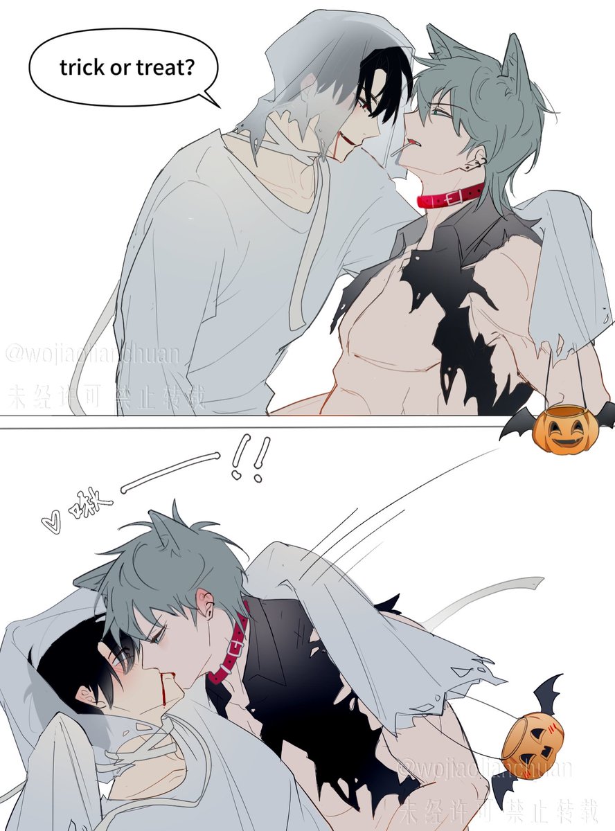 💚🐺🖤👻
Happy Halloween～🎃
#tiiv #tillivan